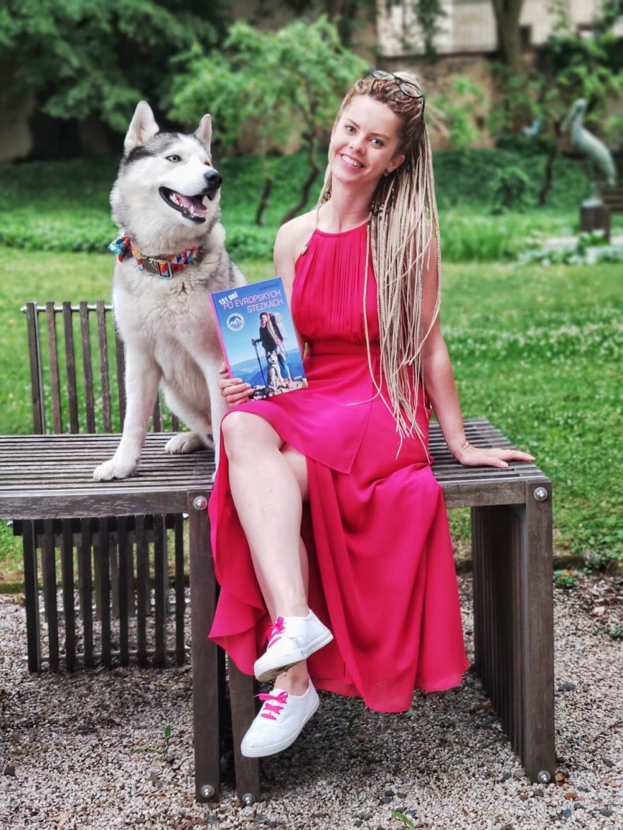 Křest druhé knihy Lucky Kutrové - 151 po evropských stezkách