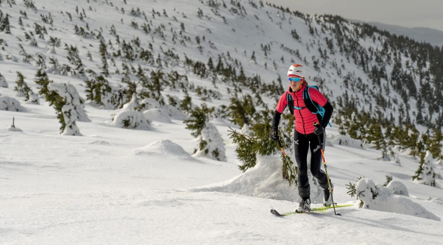 Tereza Rudolfová, Skialpový přechod Vysokých Tater, Slovensko.