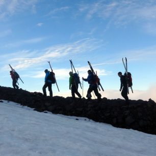 S BC lyžemi na nejvyšší horu Islandu - Hvannadalshnúkur (2110 m)
