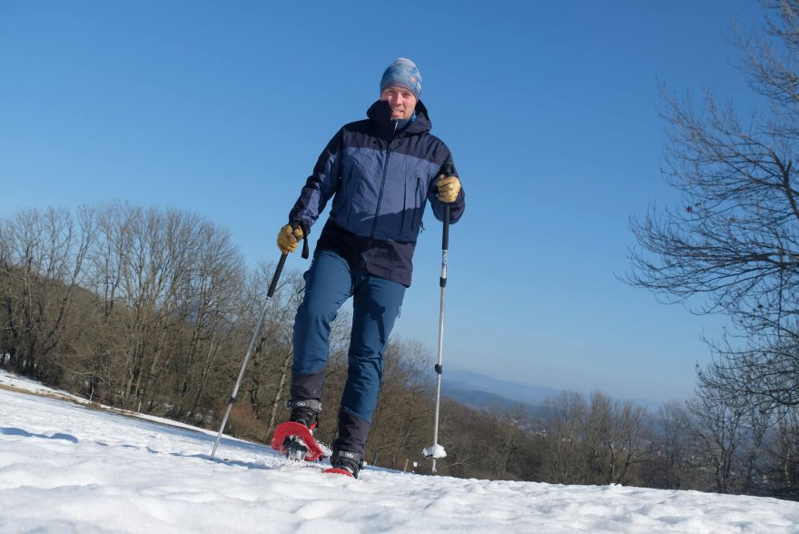 Kalhoty SH 520 X-WARM jsou ideální pro pohyb nejen pro turistiku na sněžnicích, ale i pro další zimní disciplíny