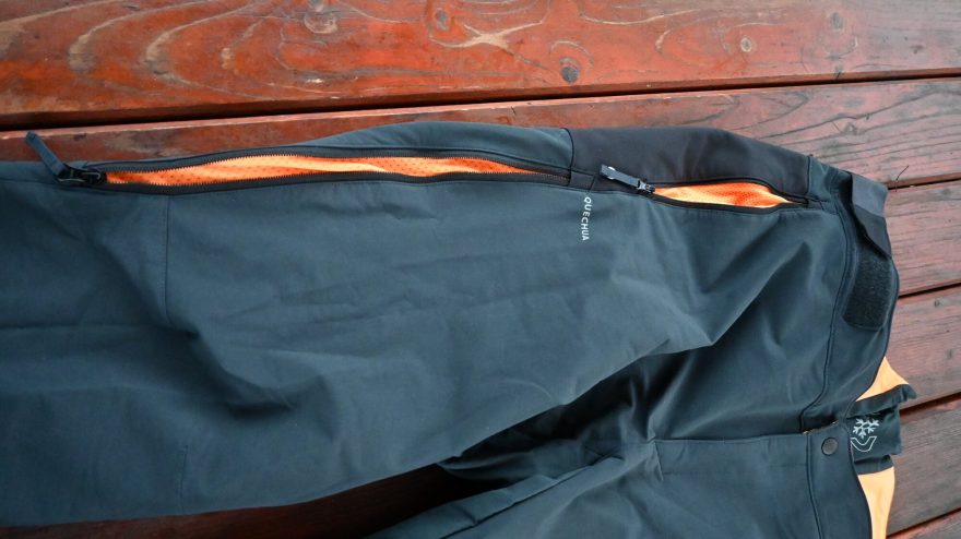 Ventilace a kapsa u zateplených kalhot SH 520 X-WARM