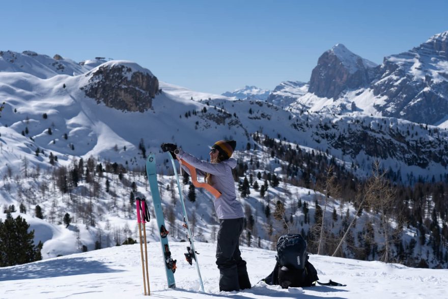 Bod tání: udržitelné lyžování napříč Itálií upozorňuje na změnu klimatu.