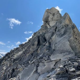 Zlatým hřebem pobytu na Rudolfshutte je výstup na Granatspitze, Vysoké Taury, rakouské Alpy