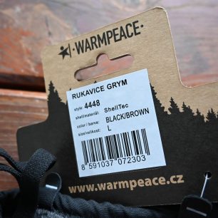 Hangtag rukavic WARMPEACE GRYM