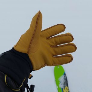 Odolná kůže na rukavicích WARMPEACE GRYM