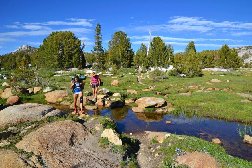 U jezera Evelyn, Yosemite NP, USA