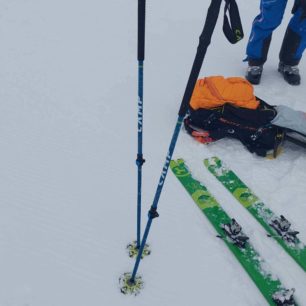 Testování holí CAMP Ski Track na německé ZUGSPITZE