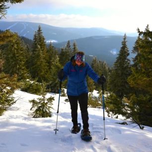 Testování v Krkonoších: Sněžnice Decathlon SH100 Easy