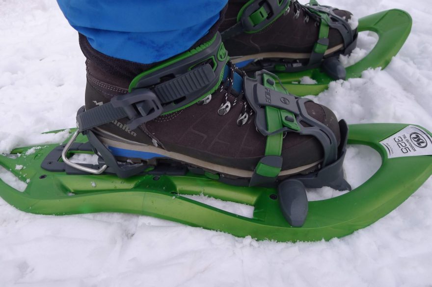 Testování pohorek PLANIKA JALOVEC TOP AIR-TEX na sněhu