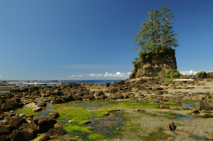 West Coast Trail, trek na ostrově Vancouver, Kanada