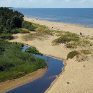 Saulkrasti, Lotyšsko, Baltic Coastal Hiking Route