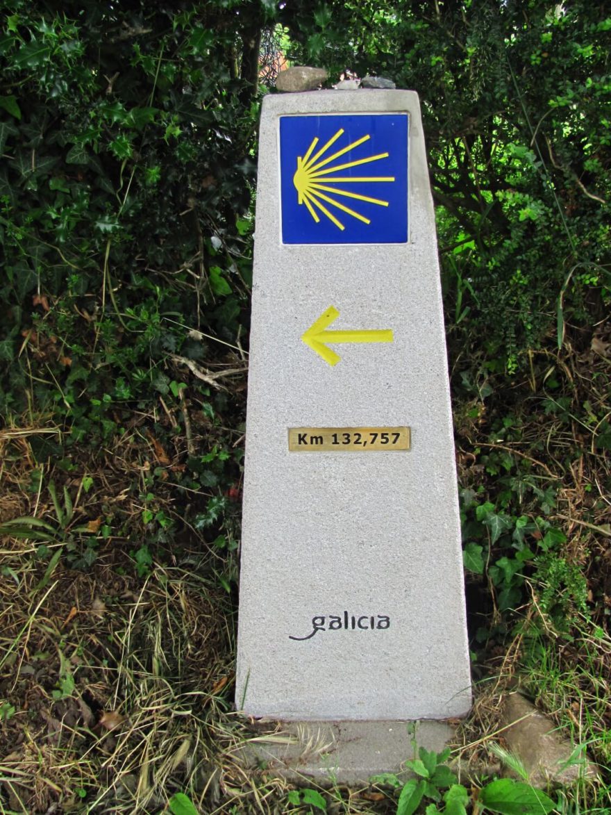 Mušle je tradičním označením Svatojakubské cesty, Camino de Santiago.