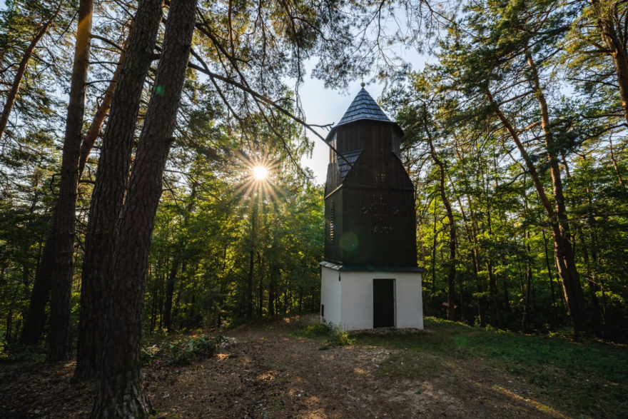 Zvonička Nová Baňa. Region GRON.