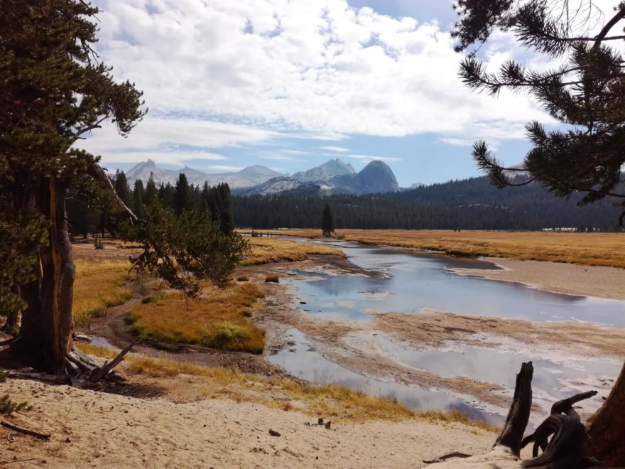 John Muir Trail, Sierra Nevada, Kalifornie, USA