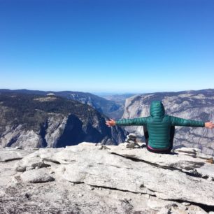 Vrchol Half Dome, Yosemite NP, Kalifornie, USA