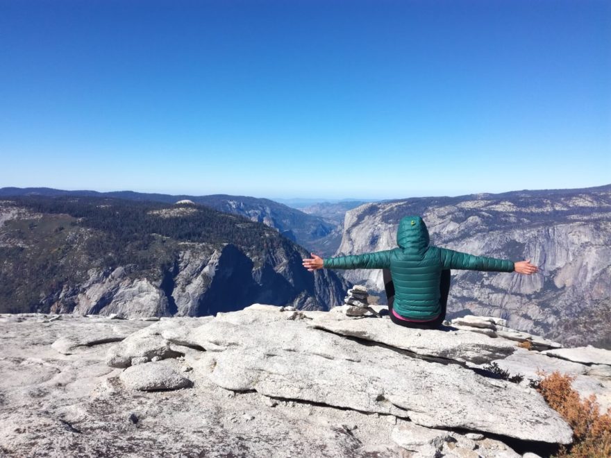 Vrchol Half Dome, Yosemite NP, Kalifornie, USA