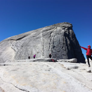 Vrchol Half Dome, Yosemite NP, Kalifornie, USA