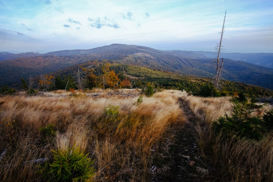 Volovské vrchy. Cesta hrdinů SNP, Slovensko.