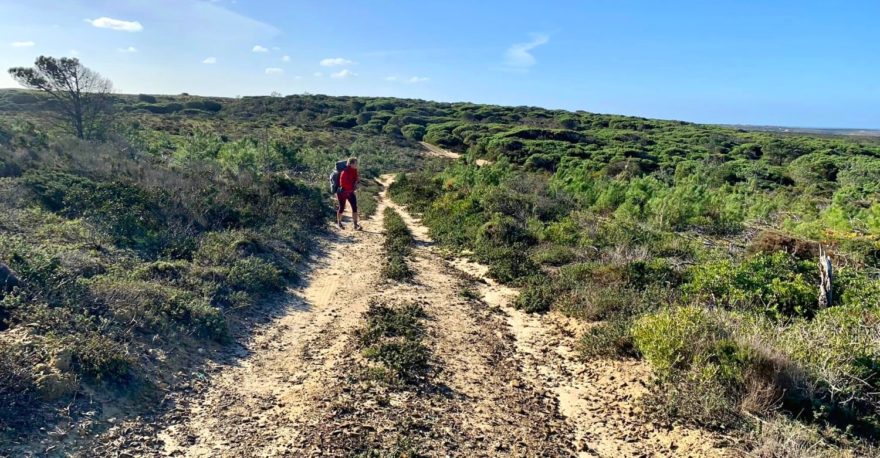 Fisherman´s Trail, Rota Vicentina. Portugalsko.