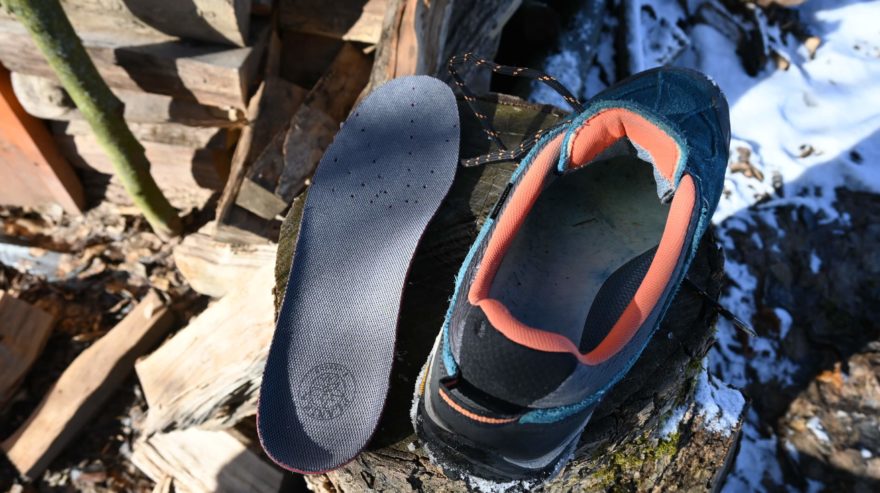 Pohled na antibakteriální vložku Planika Trekking - PLANIKA MATAJUR AIR TEX