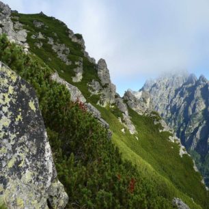 Slavkovská dolina, Slavkovský štít aneb vrchol v nedohlednu