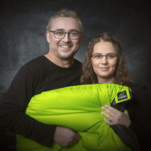 Spolumajiteli české firmy OutdoorKWAK jsou David Pařízek a Eva Hrstková.