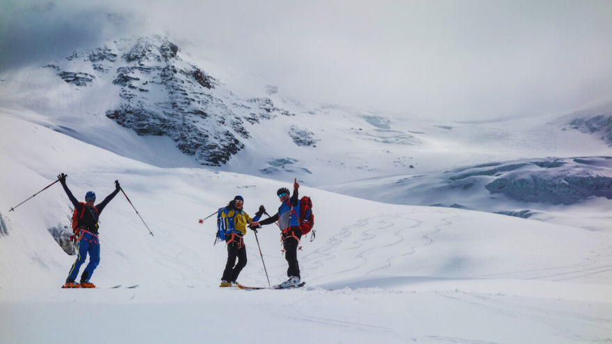 Skialpový výstup a sjezd Gran Paradiso