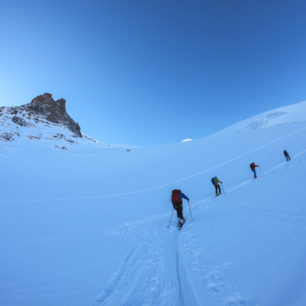 Skialpový výstup a sjezd Gran Paradiso