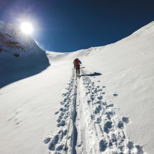Skialpový výstup a sjezd Gran Paradiso