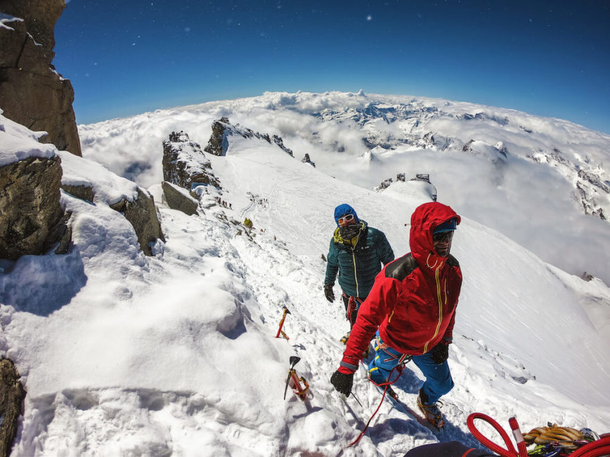 Skialpový výstup a sjezd Gran Paradiso