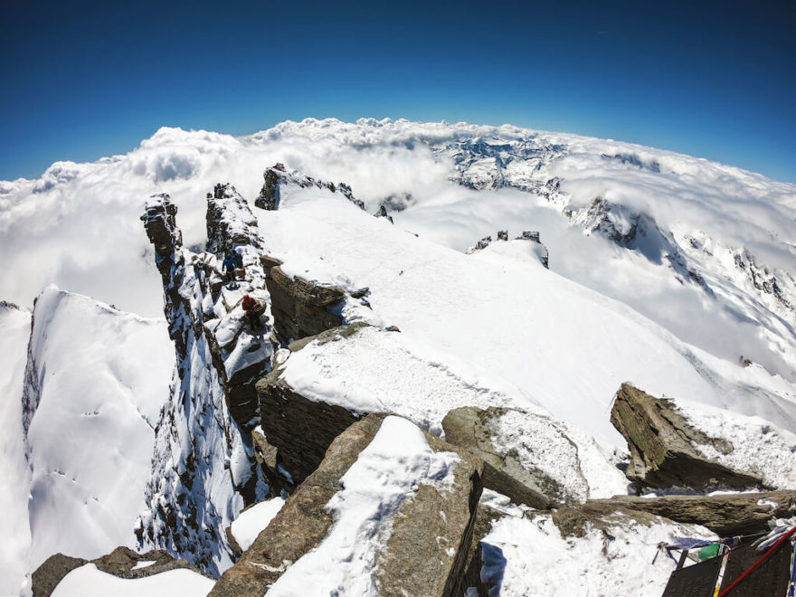 Skialpový výstup a sjezd Gran Paradiso