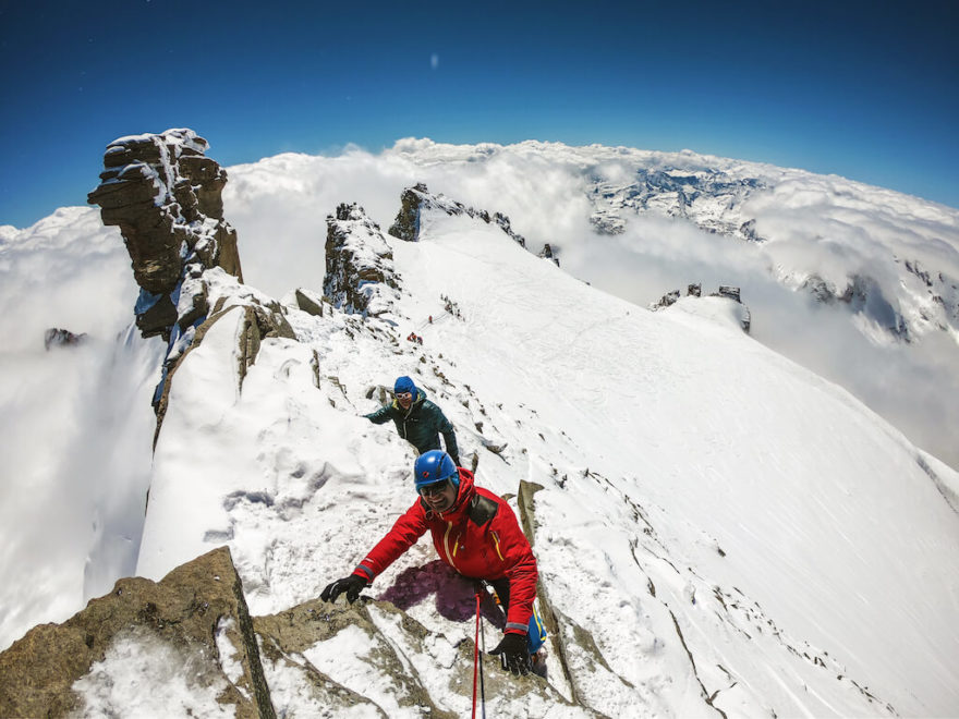 Skialpový výstup a sjezd Gran Paradiso