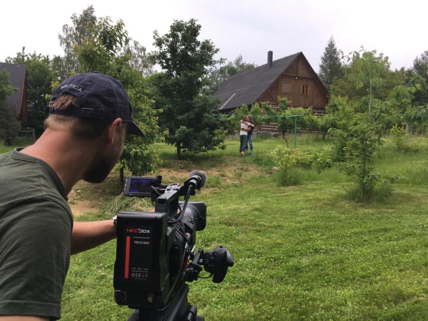 Z natáčení dokumentu Mára jde do nebe