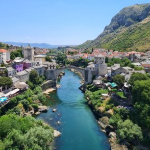 Mostar patří k nejkrásnějším městům Bosny a Hercegoviny. Foto: Vilda Dvořák ml.