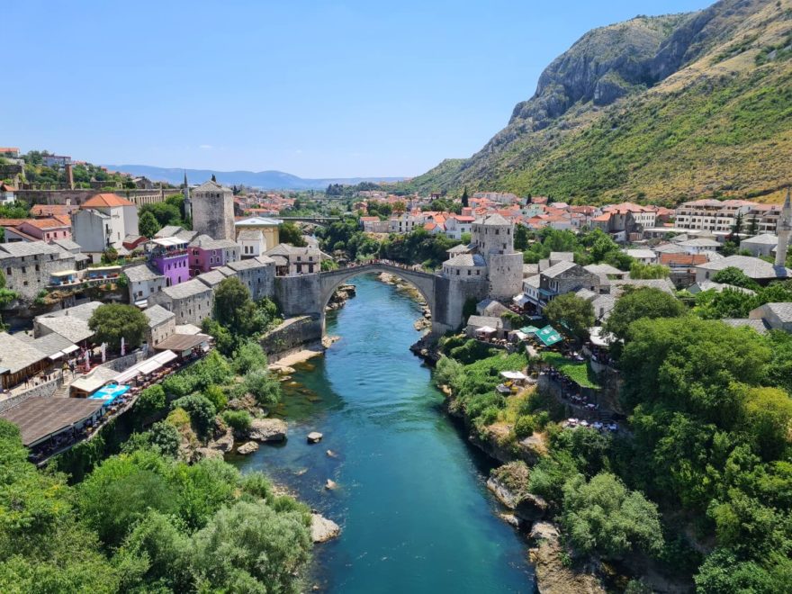 Mostar patří k nejkrásnějším městům Bosny a Hercegoviny. Foto: Vilda Dvořák ml.