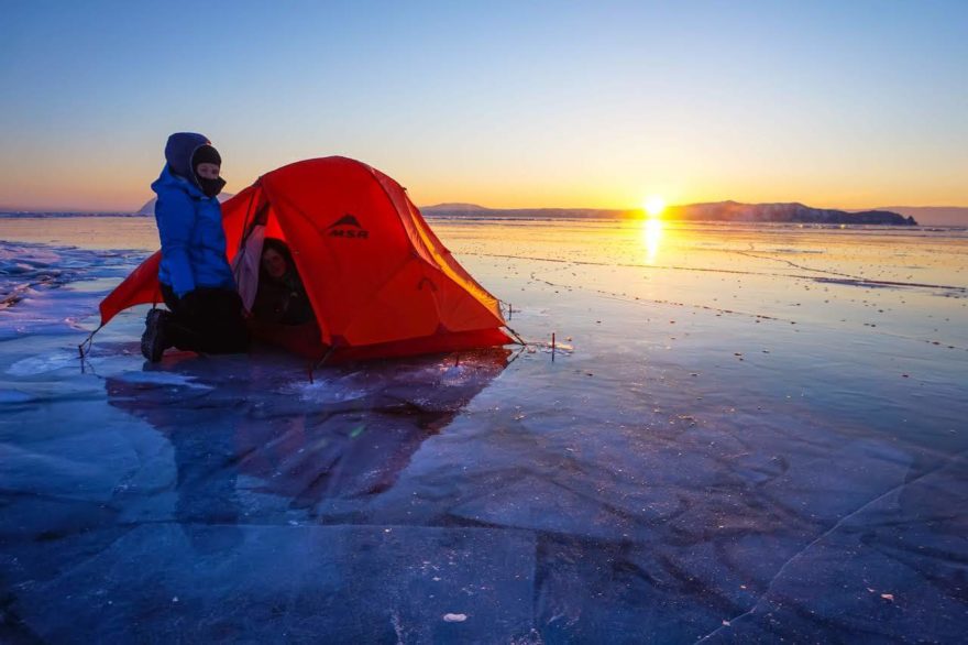Přechod zamrzlého Bajkalu – pět dnů v objetí ledové pouště