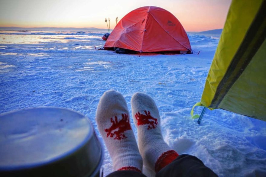 Přechod zamrzlého Bajkalu – pět dnů v objetí ledové pouště