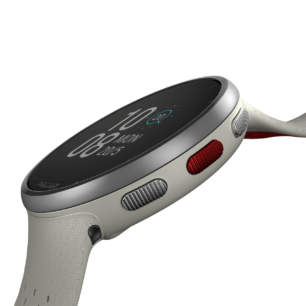 Běžecké hodinky Polar Pacer Pro - v barvě bílo-červená