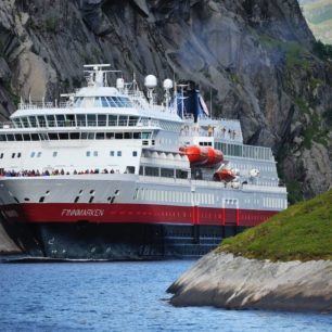 Putování Norskem na kole a lodí