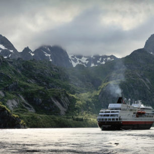 Putování Norskem na kole a lodí