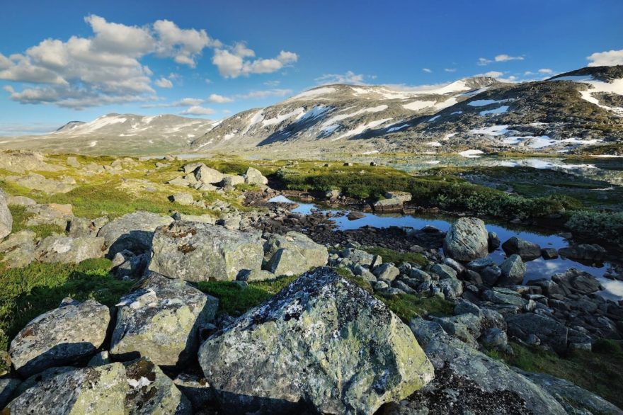 Putování Norskem na kole je díky výhledům opravdu nádherný zážitek