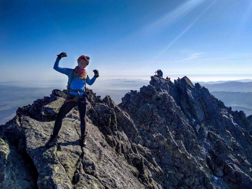 Výstup na Gerlachovský štít hřebenovou trasou zvanou Martinka