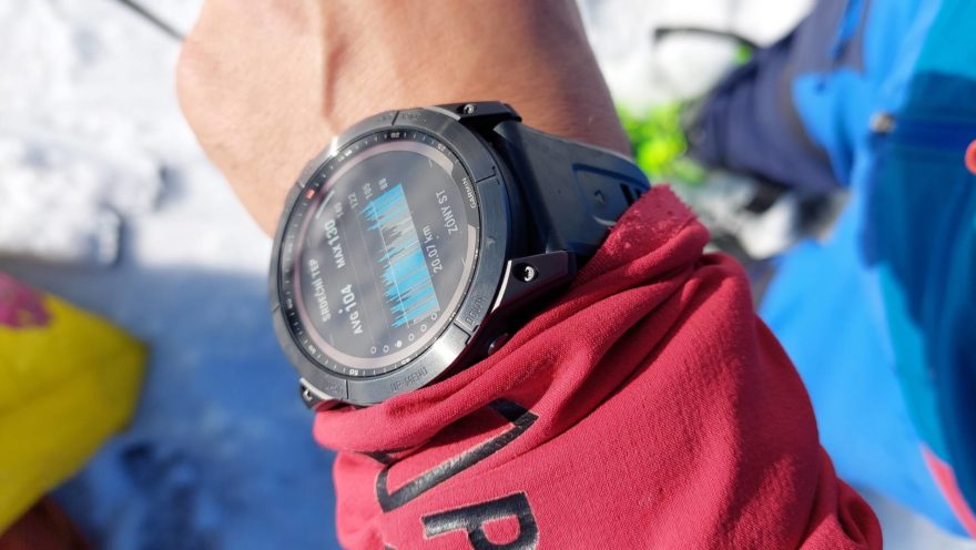 Přehled aktivity po jejím ukončení - GARMIN FÉNIX 7X SOLAR