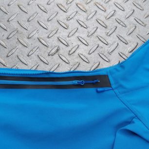 Detail zipu na hrudníku bundy NORTHFINDER 3L JIMMY