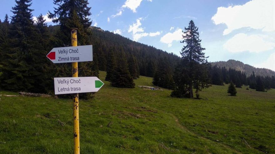 Velký Choč, Slovensko