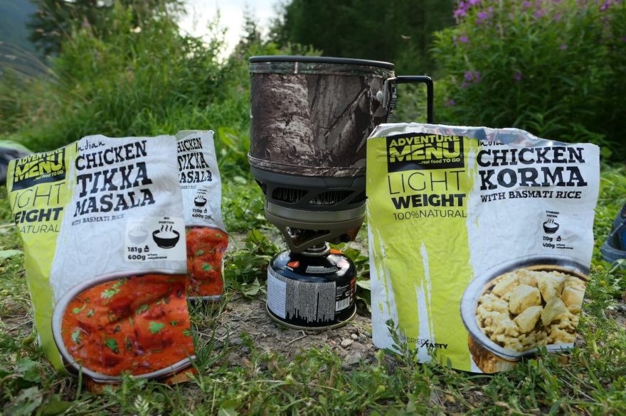 Adventure Menu je vhodné pro stravování na dlouhých trecích