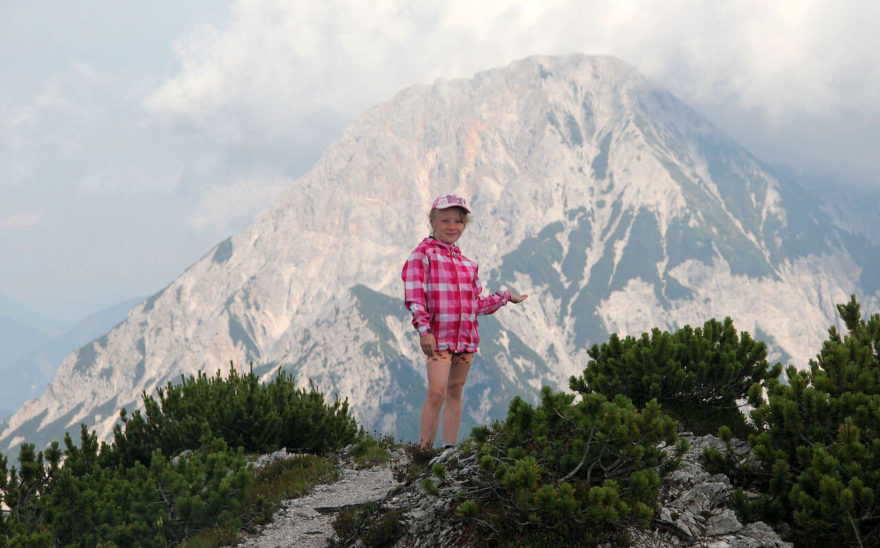 Trek s dětmi v rakouských Alpách