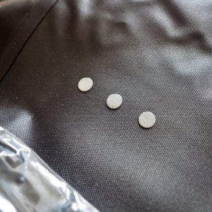 Reflexní prvek na drybagu Scape Seat Bagu.