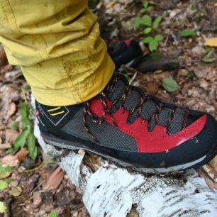 Stav boty a design svršku boty KAYLAND CROSSMOUNTAIN GTX na začátku testování