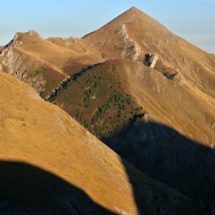 Ligurské Alpy ze sedla Boaire, Itálie